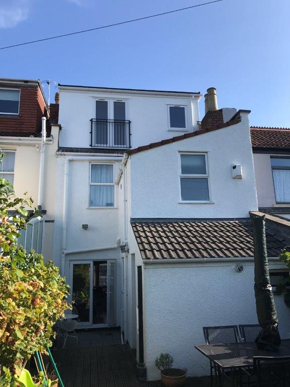 Loft Conversions Loft conversion with balcony in Bristol in Bristol