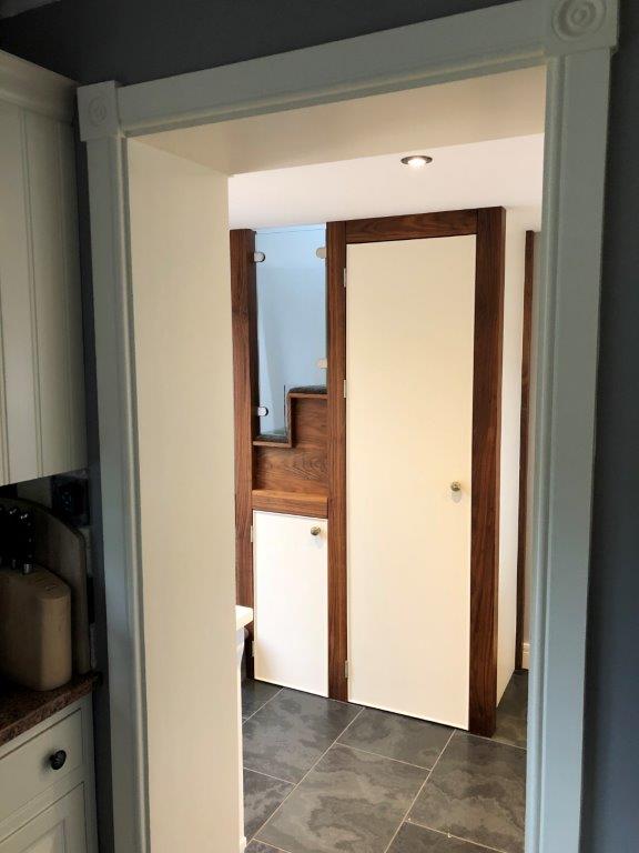 Loft Conversions Under stair wardrobe for home office in Bristol