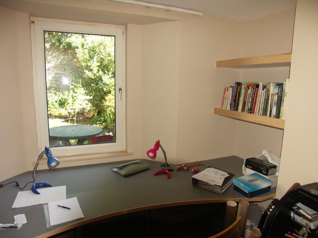 Loft Conversions Garage converted into a home office in Bristol